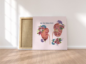 開腎麼玩笑_無框畫/複製畫_解剖趣味可客製文字_典華優惠卷