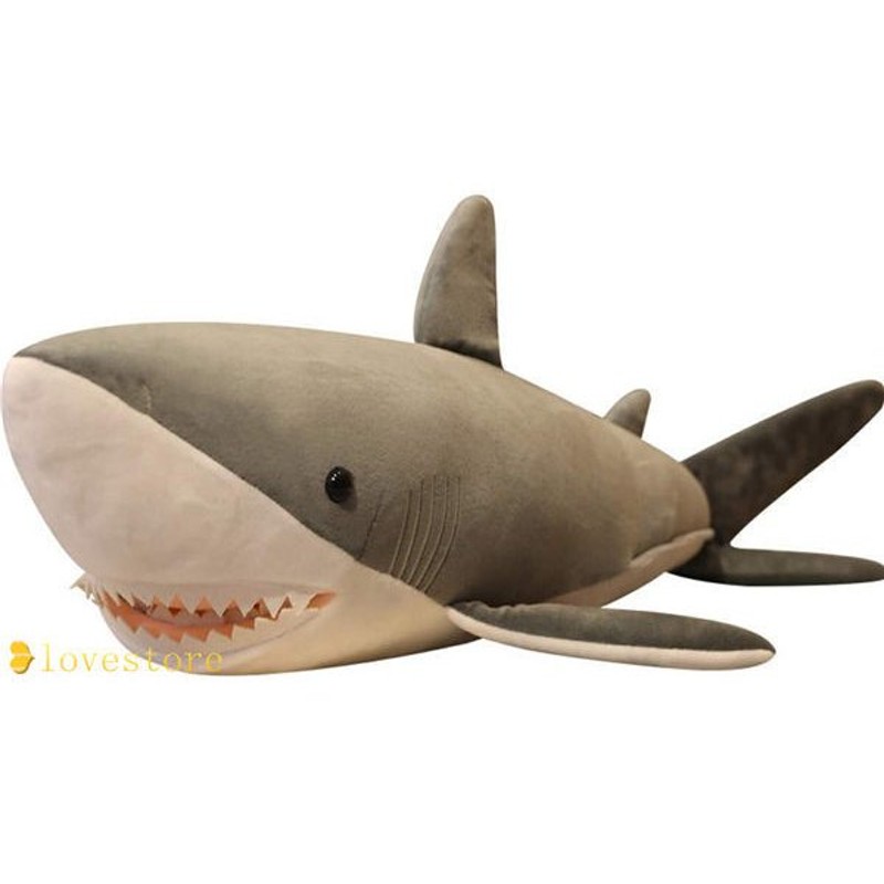 サメぬいぐるみ 特大さめ抱き枕 Shark 抱き枕 大きいサイズ 鮫のぬいぐるみ 60 0cm 巨大 等身大 添い寝枕 多機能 通販 Lineポイント最大get Lineショッピング
