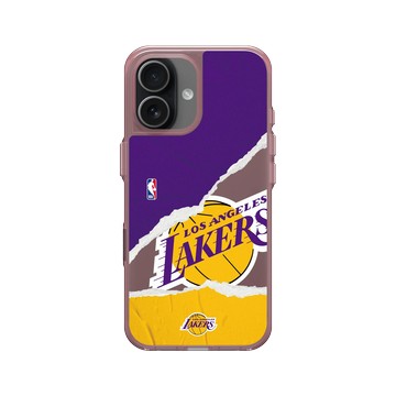 iPhone 17 Clear (相機按鈕) 晶醺玫 - NBA - 熱血系列-洛杉磯湖人 L.A. Lakers - Sweat and tears