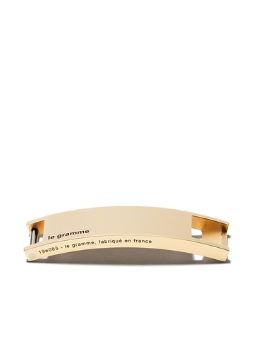 Le Gramme - 18kt polished yellow gold Assemblage exchange top piece - unisex - 18kt Yellow Gold - One Size