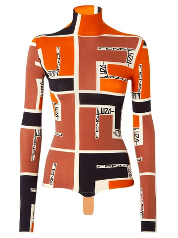 Top leggero stampato multicolor-38