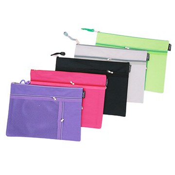 B5三層網格拉鍊袋 NO.363H【九乘九購物網】