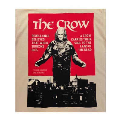 ムービーTシャツ THE CROW / POSTER クロウ 飛翔伝説 ブランドンリー