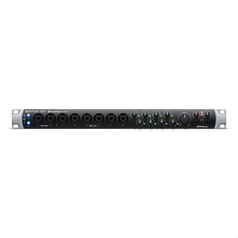 PreSonus Quantum 2626 オーディオインターフェイス 24Bit 192kHz 26入出力Thunderbolt Stud