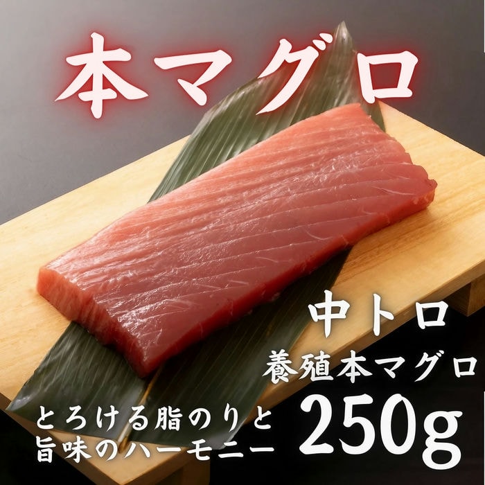 本マグロ 中トロ 250g