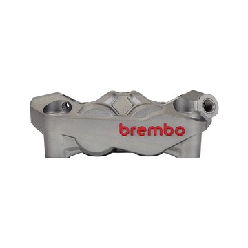 Brembo HYPURE 一體式輻射卡鉗 100mm 灰底紅 右