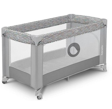 芬蘭Lionelo Stefi 二合一遊戲嬰兒床(旅行嬰兒床)(5903771700160 多彩灰)2280元