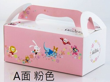 【基本量400個】秘密花園手提餐盒-大 / 2439