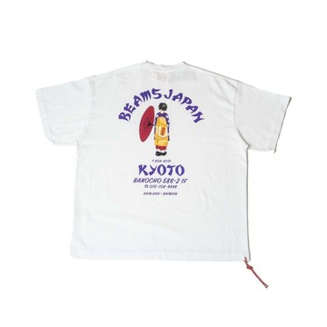 AirRoom 正品現貨 2025SS BEAMS JAPAN 京都 限定 超限量 背後 藝妓 短T