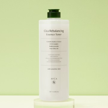 AVCA 韓國 積雪草舒緩化妝水 1L【正韓現貨】 平衡鎮靜 舒緩精華爽膚水 保濕爽膚水 溫和弱酸性 滋潤保濕 多重植萃