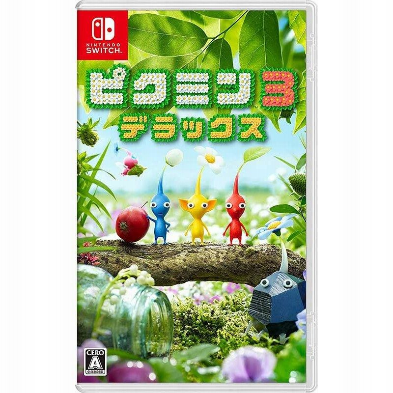 セット】青ピクミン ぬいぐるみポーチ ＋ Switch ピクミン3 デラックス