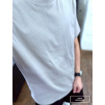 『老爺有喜』重磅UPF50+超高防護係數素色短Ｔ恤-可可