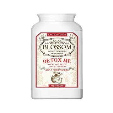 天然果醋 腸道健康 | 英國Blossom Detox Me 120粒 (4+1套裝)