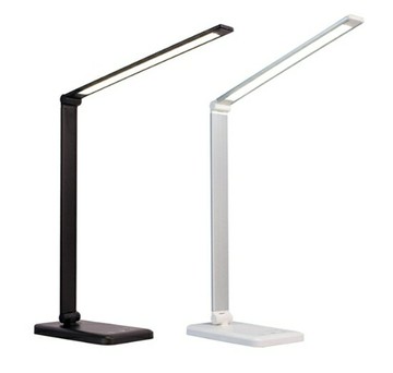 強強滾優選~【ikanolife】LED無線充電護眼檯燈_可調色溫光源_USB供電