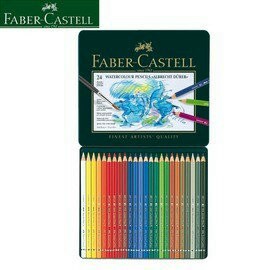 德國輝柏FABER-CASTELL 117524 藝術家級水彩色鉛筆24色【APP滿額下單4%點數(單一帳號最高1000點)】7/31止