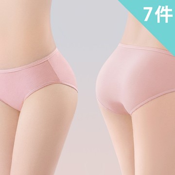 【enac 依奈川】七日彩虹一次性拋棄式免洗內褲/無痕內褲/女內褲 (超值7件組-隨機)