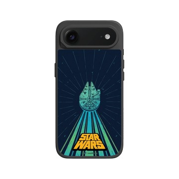 iPhone Air SolidX 黑 - 迪士尼-星際大戰 Star Wars - 千年鷹號-發光原力
