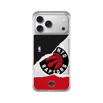 iPhone 17 Pro Max ClearX (MagSafe 兼容) 霜透灰 - NBA - 熱血系列-多倫多暴龍 Toronto Raptors - Sweat and Tears