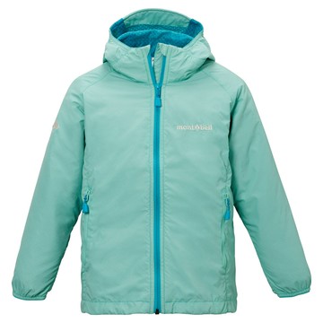 ├登山樂┤日本 mont-bell Light Shell Hooded Jkt Ks 幼童夾克 淺綠 # 1106804LGN