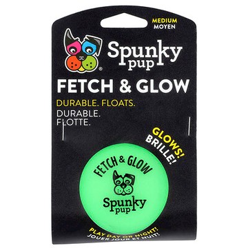 Spunky Pup, Fetch & Glow，球，中號，1 個