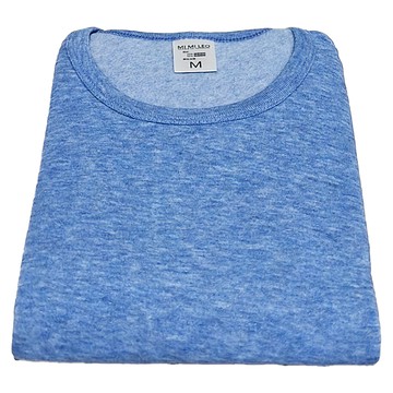 MI MI LEO T台製 保暖刷毛居家上衣  M  經典藍