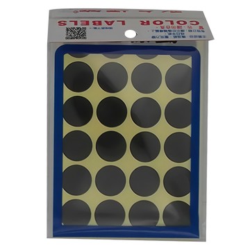 華麗牌 圓形彩色標籤 WL-2032K 直徑20mm 288張  20mm  20包  1盒