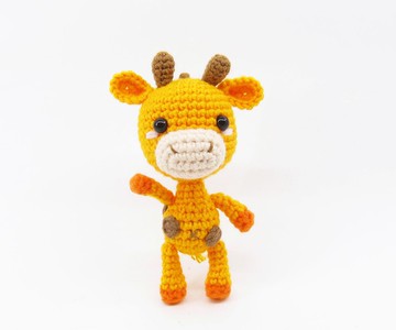 長頸鹿-鑰匙圈-吊飾