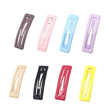 韓國彩色馬卡龍髮夾 長方形BB夾 糖果色髮夾 彩色髮飾髮夾 果凍髮夾 瀏海夾 贈品禮品