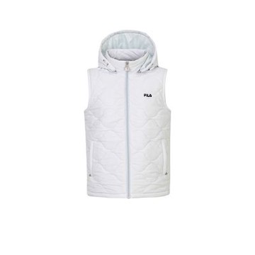 FILA 男鋪棉背心-淺灰 1VEZ-5709-GY