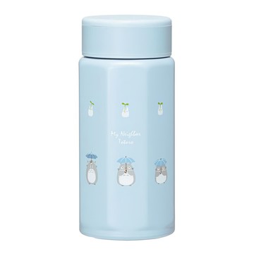 Skater 八角形不鏽鋼水壼  TOTORO 藍色  350ml  1個