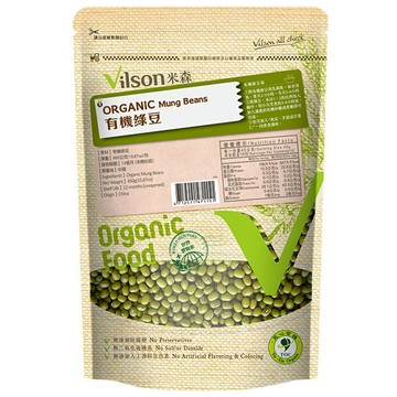 米森 有機綠豆450g