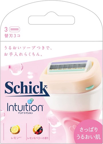 Chic SCHICK Inttion Moisturizing Skin Replacement Blade (3 pieces)