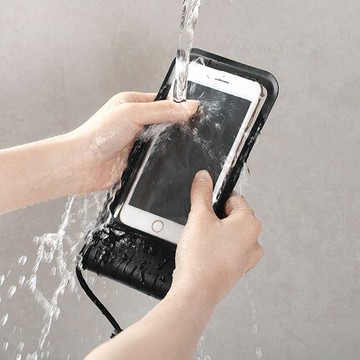 通用觸屏手機泳池游泳潛水套浴室洗澡泡溫泉防水袋外賣女騎手專用