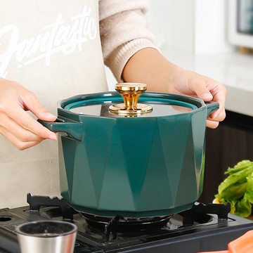 砂鍋燉鍋家用燃氣耐高溫陶瓷鍋煲湯鍋煤氣灶專用湯鍋沙鍋湯煲瓦煲 【摩可美家】