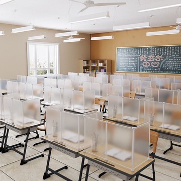 diy組裝防疫隔板4入組分隔板