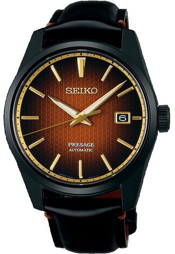 SEIKO 精工錶-黑牌款-PRESAGE 歌舞伎限量 機械腕錶 6R35-02B0R(SPB331J1)-40mm-咖啡面皮革【刷卡回饋 分期0利率】【APP下單點數13倍送】