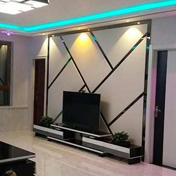 電視背景墻壁紙8D客廳大氣現代簡約裝飾壁畫北歐幾何墻紙影視墻布