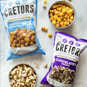 🇨🇦加拿大 Cretors 爆米花🍿焦糖口味 起司🧀️ Chicago Mix 芝加哥 巧達口味 爆米花🍿️小零食🍪