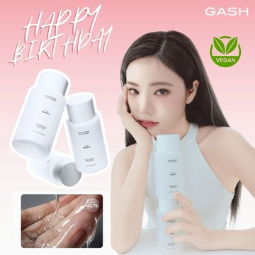 GASH 100%植物性洗面乳｜韓國正品保證｜溫和潔淨 × 舒緩修護 × 敏感肌適用