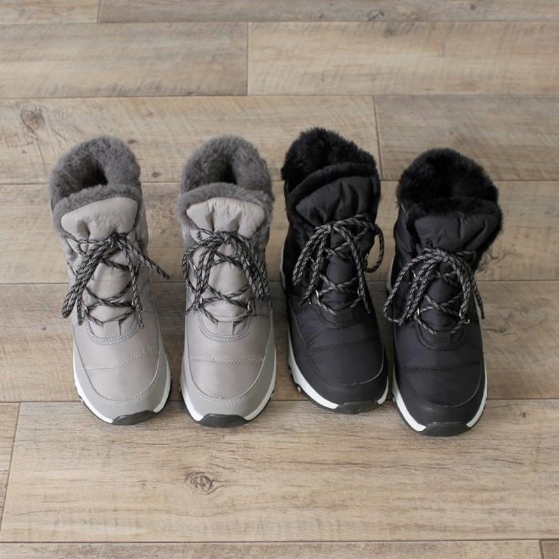 ブーツ レディース 歩きやすい 雪 スノーブーツ ショートブーツ 防寒