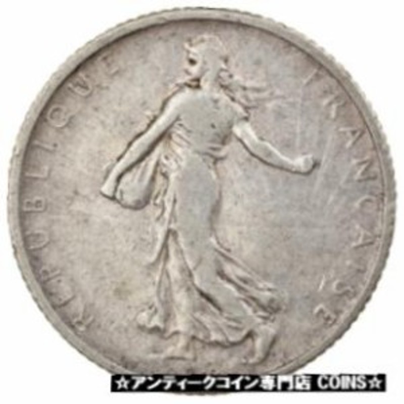 アンティークコイン [#884706] Coin, France, Semeuse, Franc, 1908