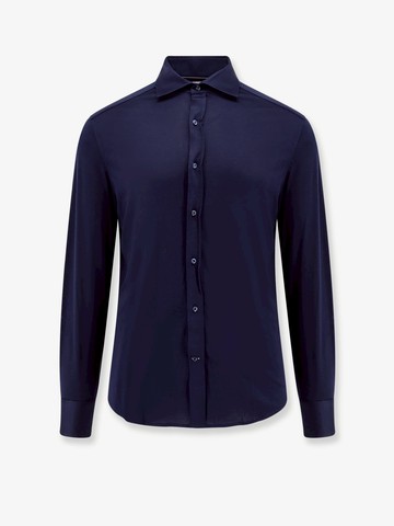 Silk and cotton shirt - BRUNELLO CUCINELLI - gender_Man