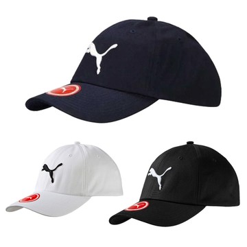 PUMA 基本款 大LOGO 白 黑 棒球帽 男女皆可帶 可調 魔鬼氈 052919-