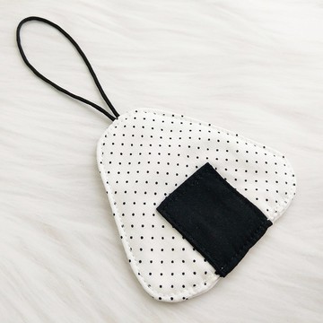 【3入】三角飯糰。微厚手感姓名吊牌 名牌 吊飾。客製中英文名