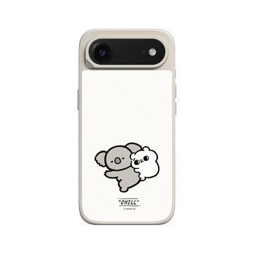 iPhone Air SolidX 貝殼灰 - 爽爽貓 Song Song Meow by SECOND - 爽爽貓與無尾熊