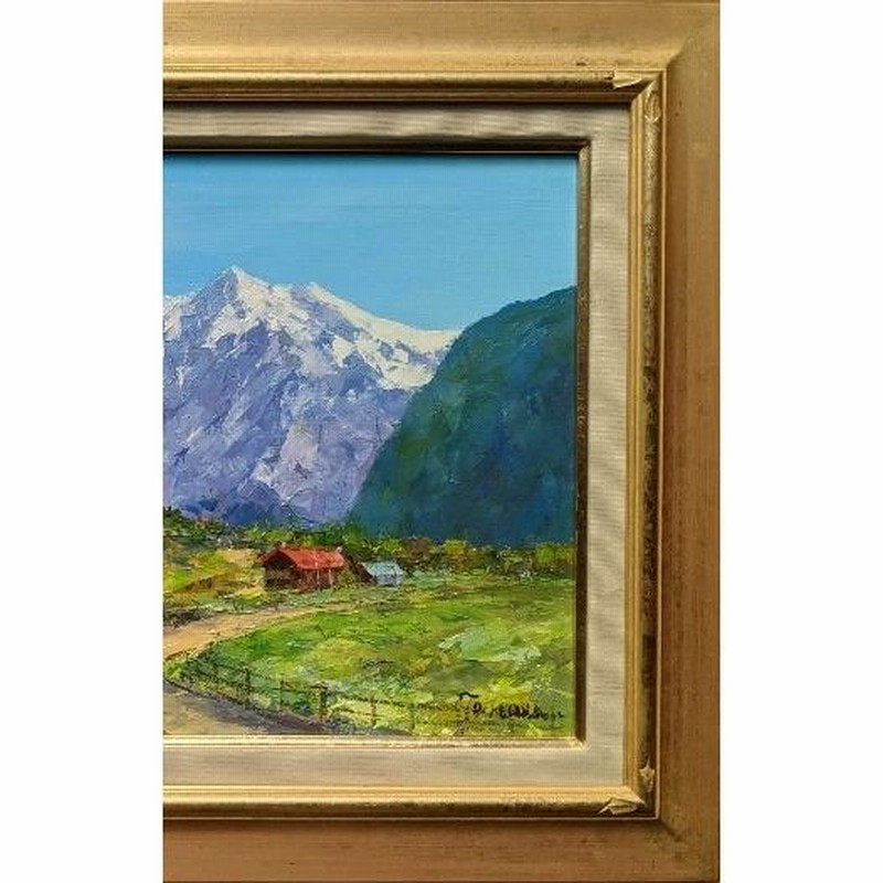世界有名な 田中浩二の直筆油絵F8号です 絵画