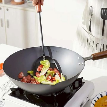 日本YOSHINA 日本製 燕鐵器中華鐵鍋 炒鍋 兩尺寸 - 30cm