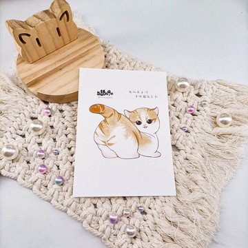 ME182-A20_我紙在乎你百喵圖鑑系列明信片_postcard