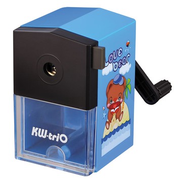 KW-triO 可得優 030KB 愛心熊 削筆機 削鉛筆機 (小型) (顏色隨機出貨)【APP滿額下單10%點數(單一帳號最高5000點)】1/31止