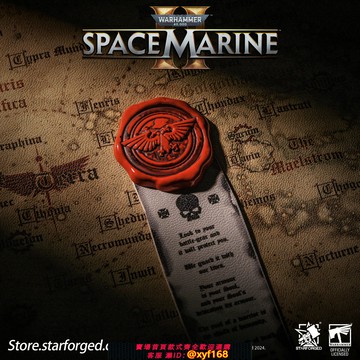 {台灣公司貨 可打統編}Starforged星辰鑄造 星際戰士2帝國天鷹純潔印記 戰錘40K周邊徽章